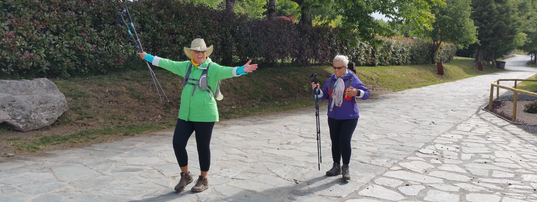 A Marly group arriving in Santiago